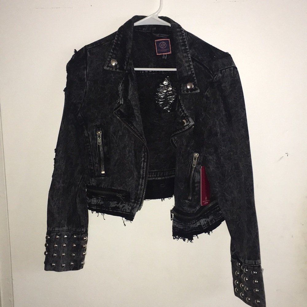 Grunge Jean Jacket